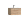 Picture of Nuie Arno 600mm Wall Hung 1-Drawer Vanity & Basin 2