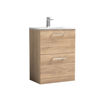 Picture of Nuie Arno 600mm Floor Standing 2-Drawer Vanity & Basin 4