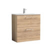 Picture of Nuie Arno 800mm Floor Standing 2-Drawer Vanity & Basin 4