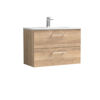 Picture of Nuie Arno 800mm Wall Hung 2-Drawer Vanity & Basin 4