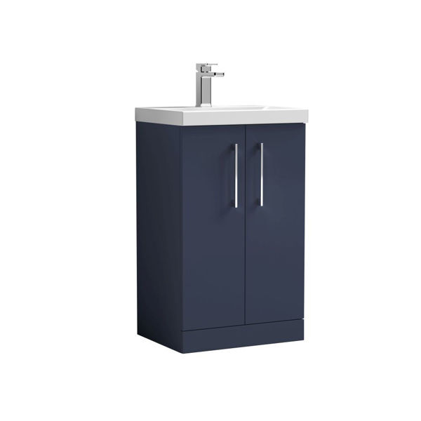 Picture of Nuie Arno 500mm Floor Standing 2 Door Vanity & Basin 3