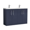 Picture of Nuie Arno 1200mm Floor Standing 4-Door Vanity & Double Basin