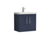 Picture of Nuie Arno 600mm Wall Hung 2-Door Vanity & Basin 3