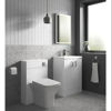 Picture of Nuie Arno Compact 500mm Floor Standing 2-Door Vanity & Ceramic Basin