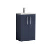 Picture of Nuie Arno Compact 500mm Floor Standing 2-Door Vanity & Ceramic Basin