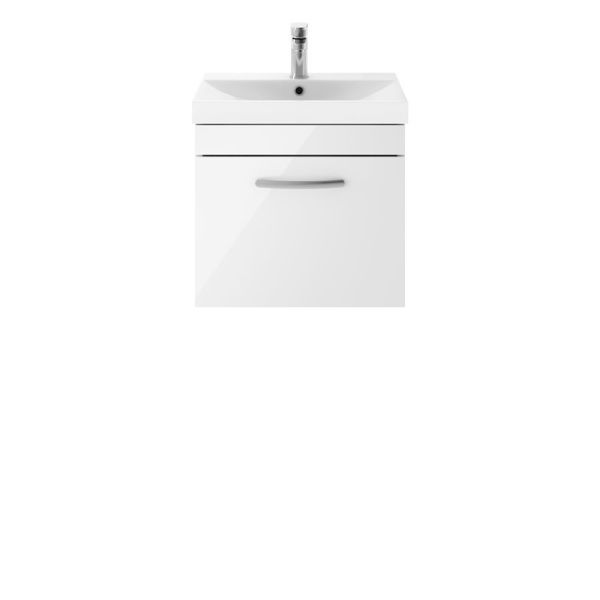 Picture of Nuie Athena 500mm Wall Hung Vanity With Basin 3