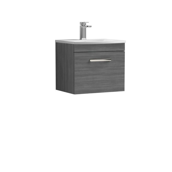 Picture of Nuie Athena 500mm Wall Hung Vanity With Basin 4