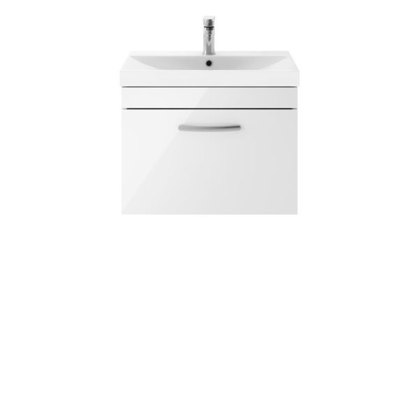 Picture of Nuie Athena 600mm Wall Hung Vanity With Basin 3