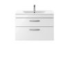 Picture of Nuie Athena 800mm Wall Hung Vanity With Basin 2