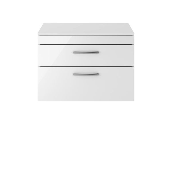 Picture of Nuie Athena 800mm Wall Hung Vanity With Worktop