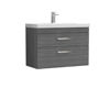 Picture of Nuie Athena 800mm Wall Hung Vanity With Basin 1