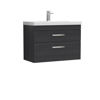 Picture of Nuie Athena 800mm Wall Hung Vanity With Basin 3