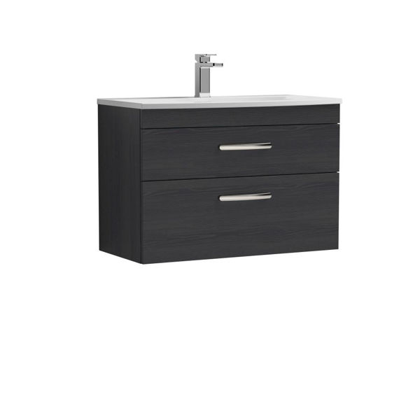 Picture of Nuie Athena 800mm Wall Hung Vanity With Basin 4