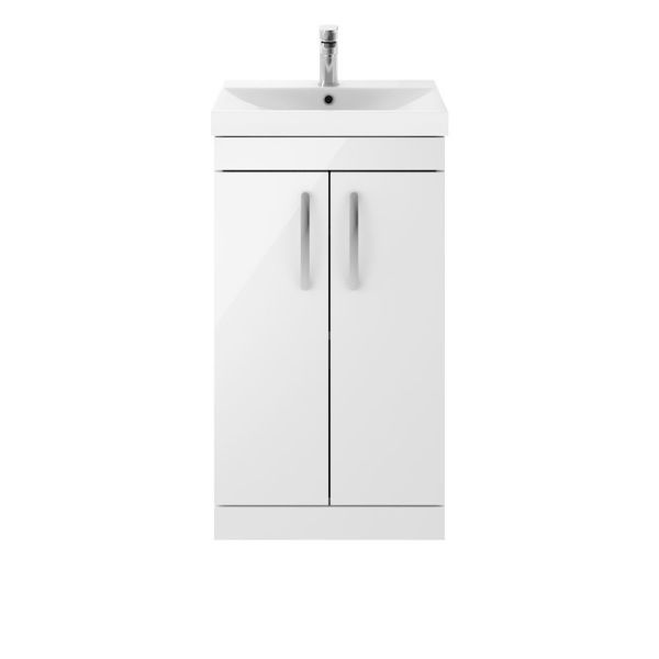 Picture of Nuie Athena 500mm Floor Standing Vanity With Basin 3