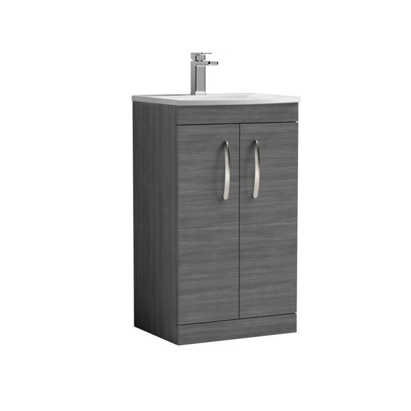 Picture of Nuie Athena 500mm Floor Standing Vanity With Basin 4