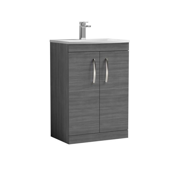 Picture of Nuie Athena 600mm Floor Standing Vanity With Basin 4