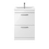 Picture of Nuie Athena 600mm Floor Standing Vanity With Basin 1
