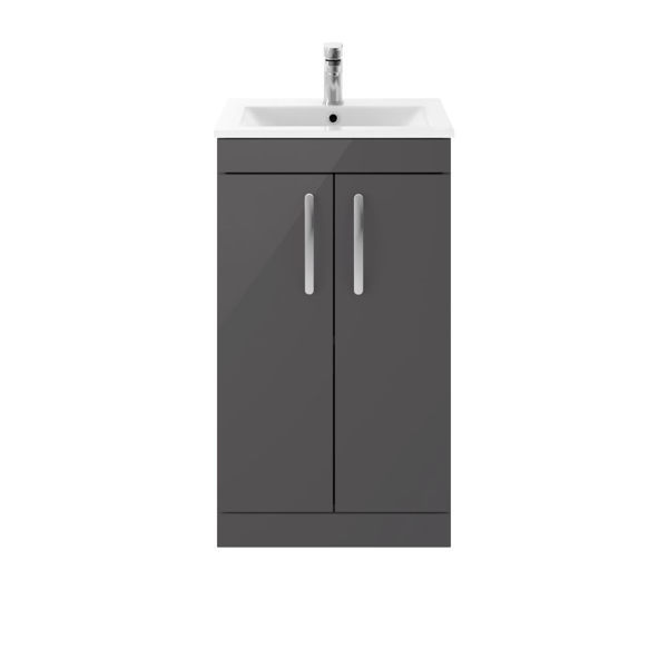 Picture of Nuie Athena 500mm Floor Standing Cabinet With Basin 2