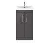 Picture of Nuie Athena 500mm Floor Standing Cabinet With Basin 3