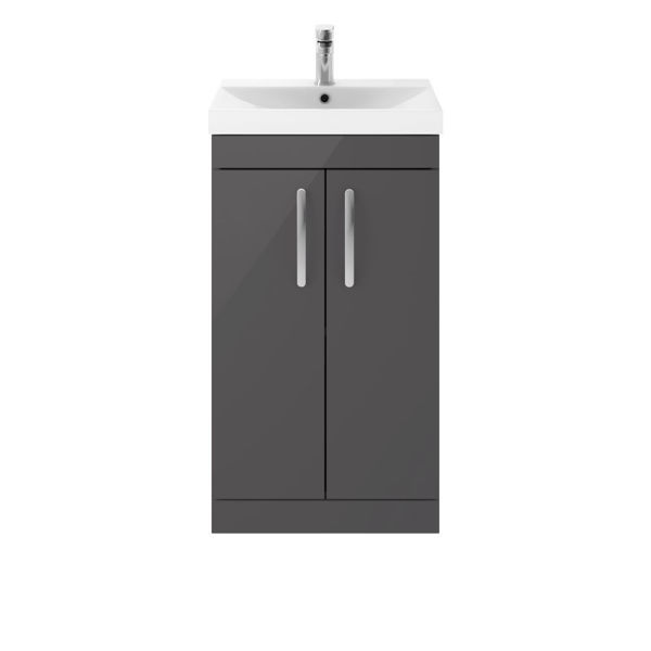 Picture of Nuie Athena 500mm Floor Standing Cabinet With Basin 3