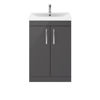 Picture of Nuie Athena 600mm Floor Standing Cabinet With Basin 3