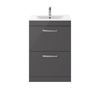 Picture of Nuie Athena 600mm Floor Standing Cabinet With Basin 2