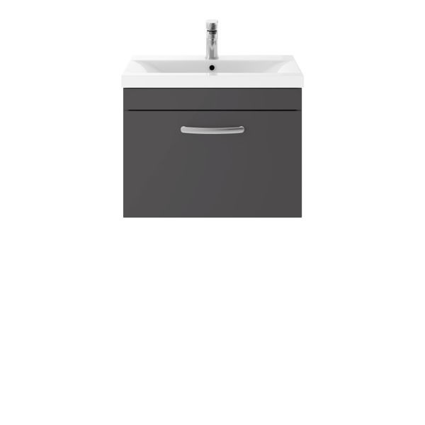 Picture of Nuie Athena 600mm Wall Hung Cabinet With Basin 1