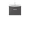 Picture of Nuie Athena 600mm Wall Hung Cabinet With Basin 4