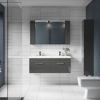 Picture of Nuie Athena 1200mm Wall Hung Cabinet With Double Basin