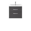 Picture of Nuie Athena 600mm Wall Hung Cabinet With Basin 1