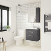 Picture of Nuie Athena 600mm Wall Hung Cabinet With Basin 2
