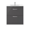 Picture of Nuie Athena 800mm Floor Standing Cabinet With Basin 2