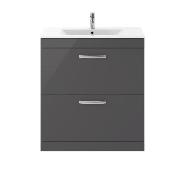 Picture of Nuie Athena 800mm Floor Standing Cabinet With Basin 2