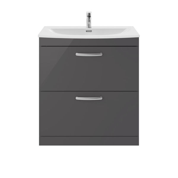 Picture of Nuie Athena 800mm Floor Standing Cabinet With Basin 4