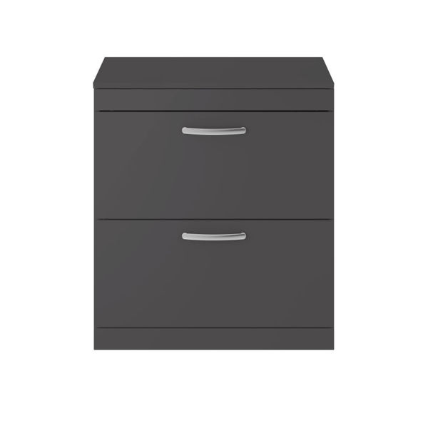 Picture of Nuie Athena 800mm Floor Standing Cabinet With Worktop