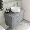 Picture of Neutral Deco 800mm Wall Hung Single Drawer Vanity & Worktop