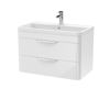 Picture of Neutral Parade 800mm Wall Hung Vanity & Ceramic Basin