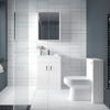 Picture of Neutral Eden 500mm Floor Standing Cabinet & Minimalist Basin