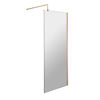 Picture of Neutral 700mm Wetroom Screen With Support Bar