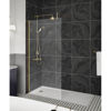 Picture of Neutral 900mm Wetroom Screen With Support Bar