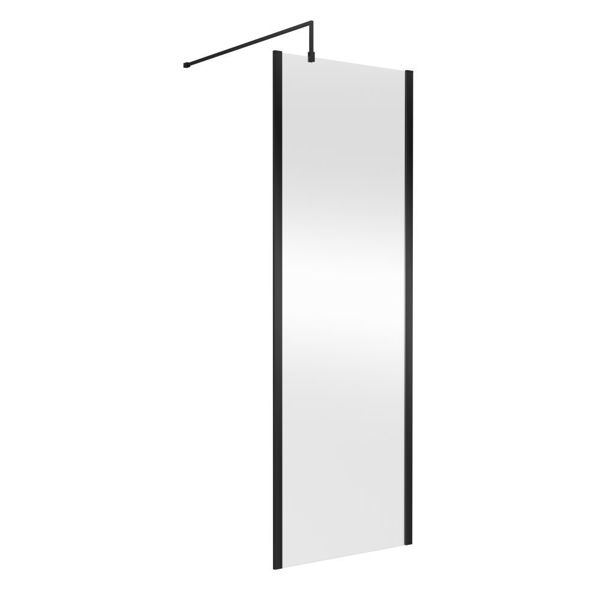 Picture of Neutral 700mm Outer Framed Wetroom Screen with Support Bar
