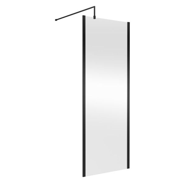 Picture of Neutral 760mm Outer Framed Wetroom Screen with Support Bar