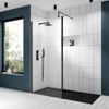 Picture of Neutral 760mm Outer Framed Wetroom Screen with Support Bar