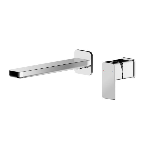 Picture of Neutral Windon Wall Mounted 2 Tap Hole Basin Mixer