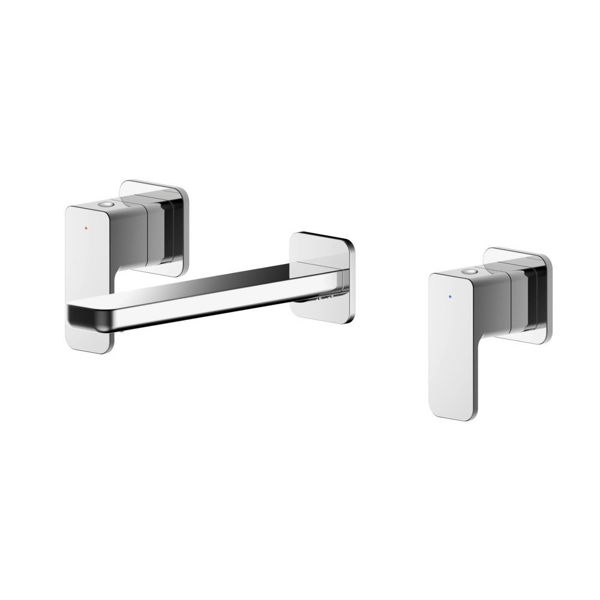 Picture of Neutral Windon Wall Mounted 3 Tap Hole Basin Mixer